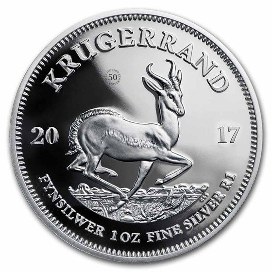 2017 South Africa 1 oz Silver Krugerrand Proof 2017 South Africa 1 oz Silver Krugerrand Proof